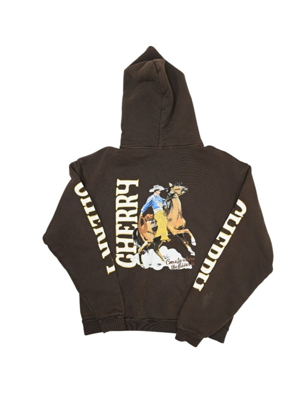 Cherry LA American West Hoodie in Brown